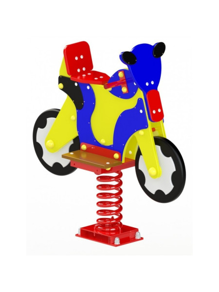 Качалка на пружині Мотоцикліст